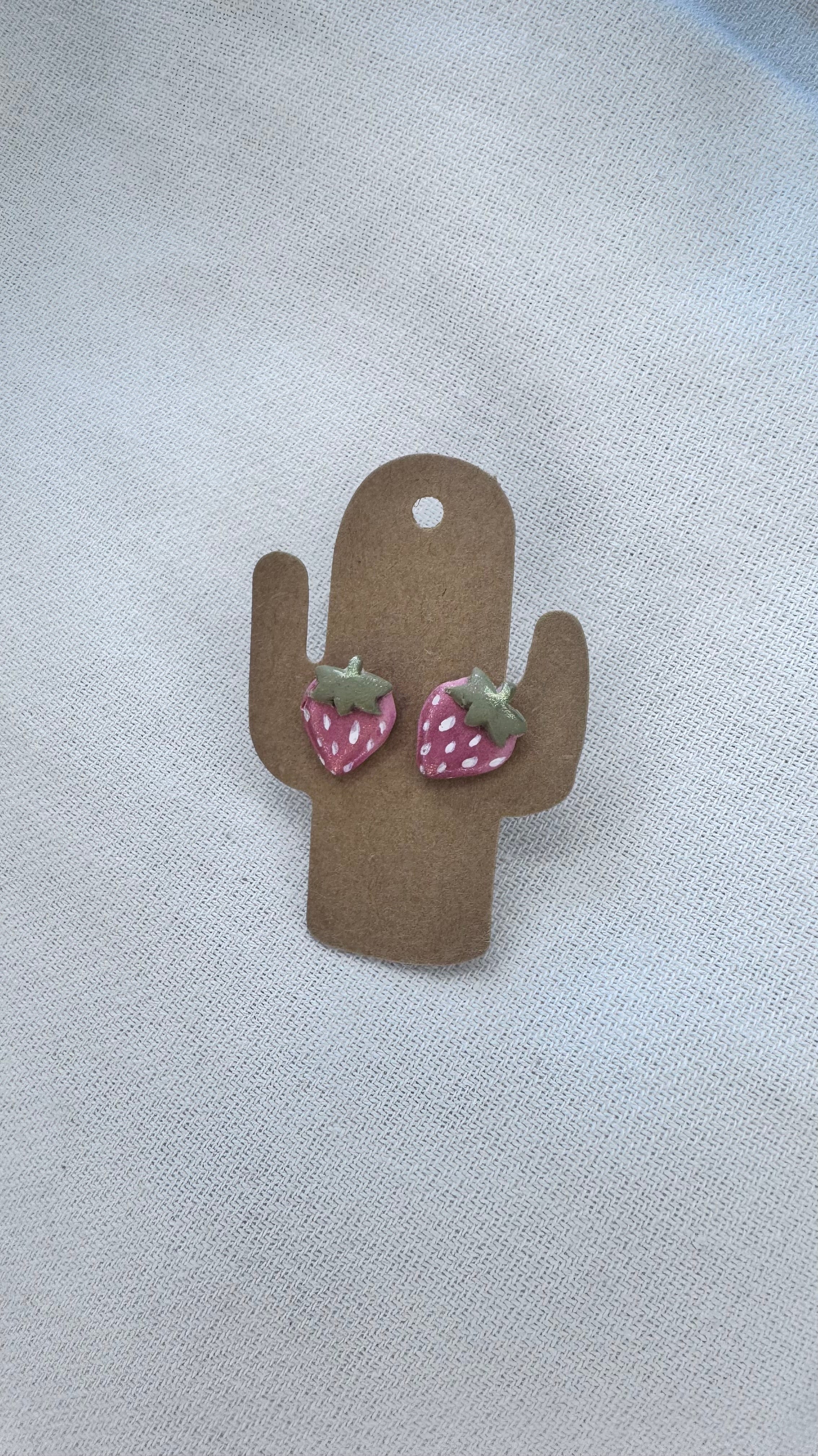 Strawberry Studs