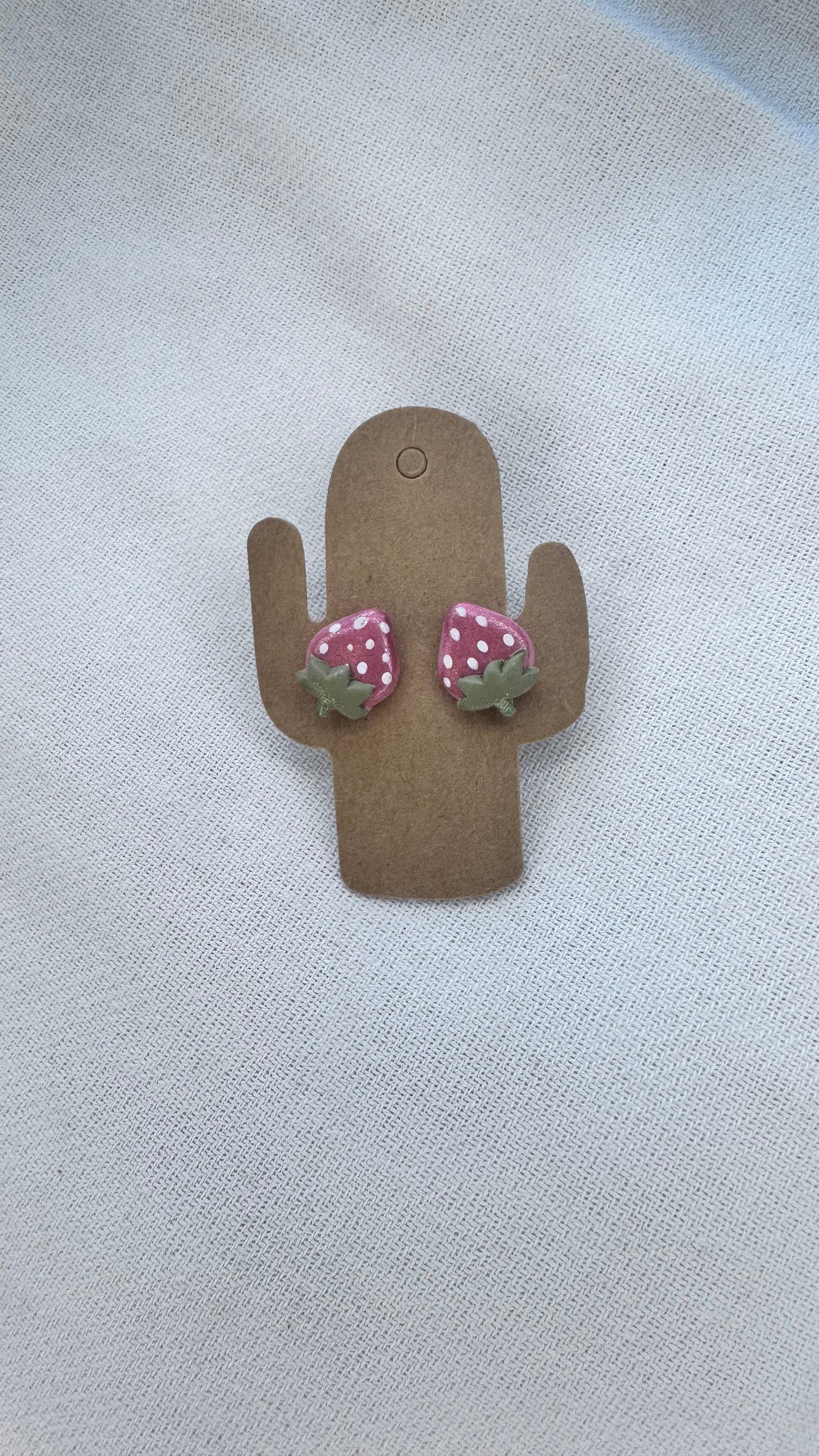 Strawberry Studs